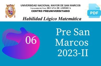 PDF Semana 6 Pre San Marcos 2023-II
